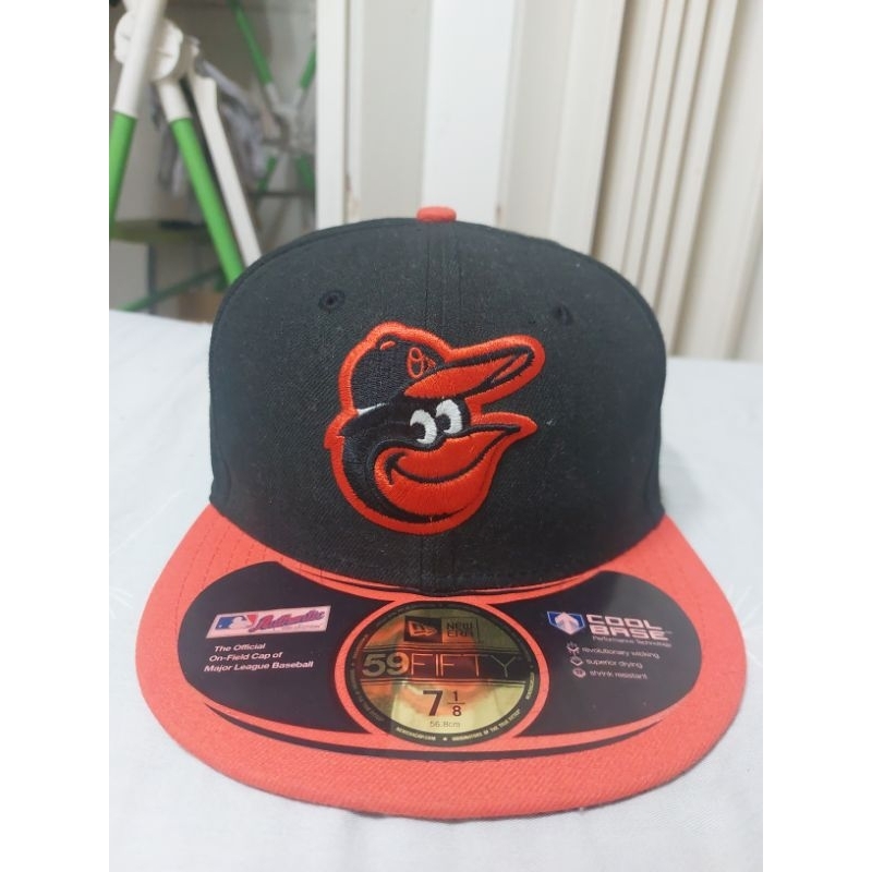 vintage new era cap mlb金鶯隊棒球帽