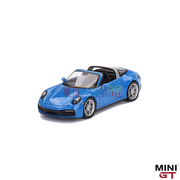 『 單位日貨 』現貨 MINI GT 1/64 保時捷 Porsche 911 Targa 4S #610