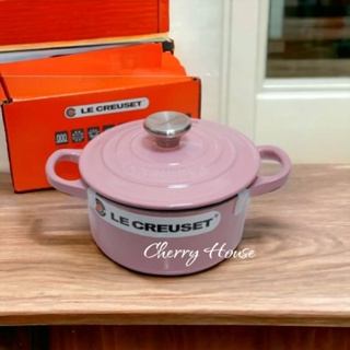 限時特賣Le Creuset 琺瑯鑄鐵典藏圓鍋 湯鍋 燉鍋 炒鍋 20cm 2.4L 雪紡粉 法國製