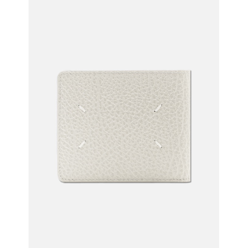 【VENTA】預購 Maison Margiela Four stitches wallet 米白色 皮夾 短夾 卡夾