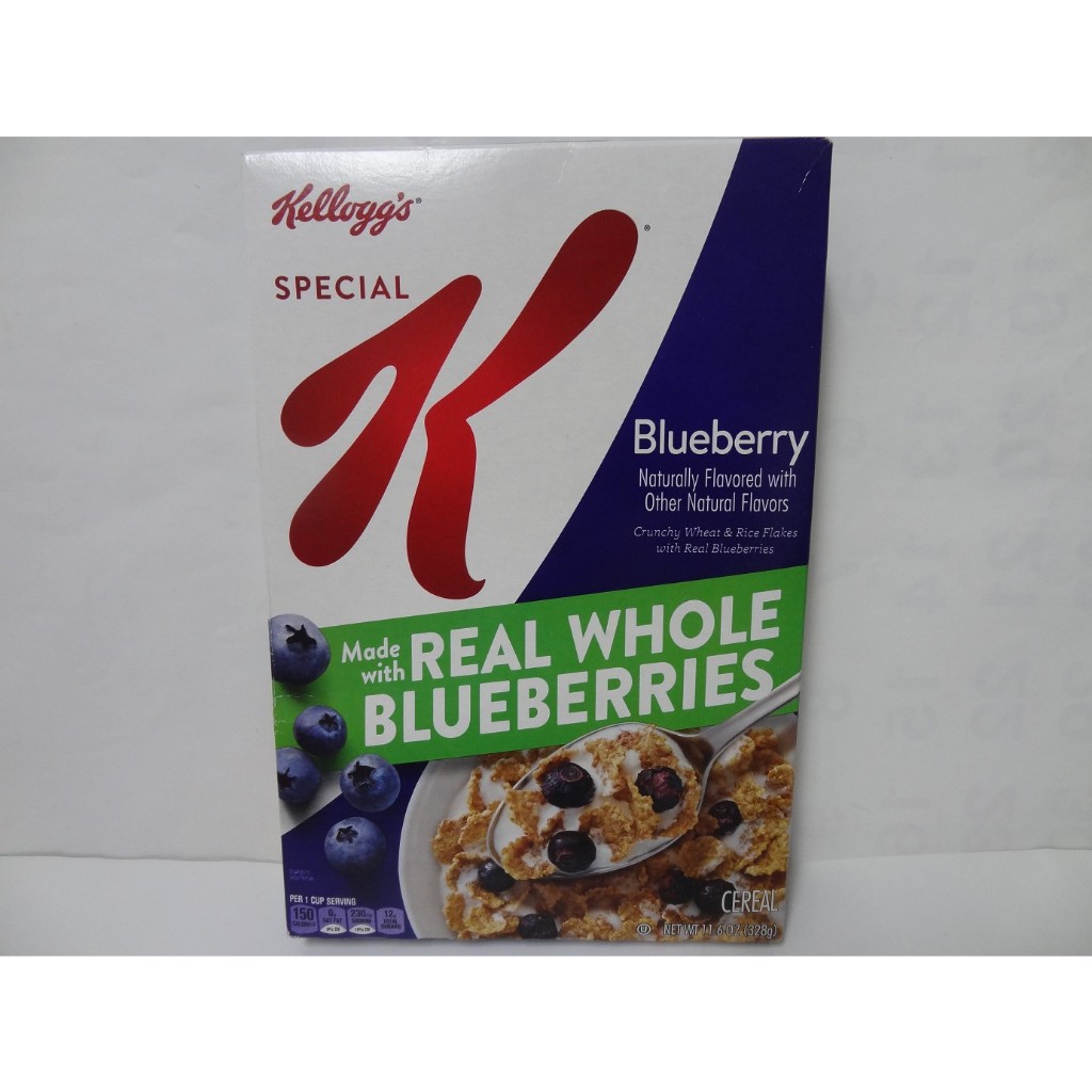 家樂氏 Special K 藍莓口味 早餐脆片 328g/包 期限2024年8月【領券免運】