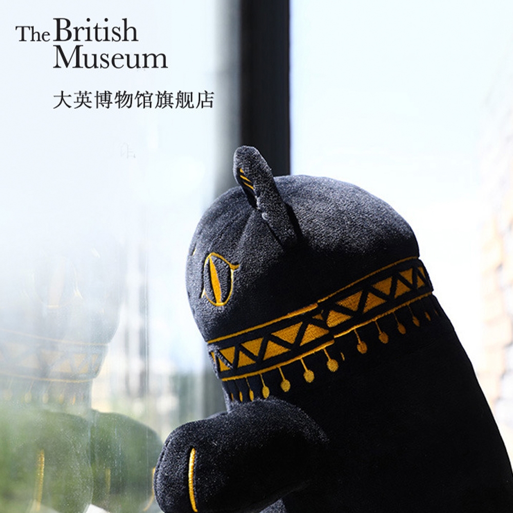 大英博物館｜㊣｜蓋亞·安德森貓系列｜萌貓｜長條抱枕玩偶