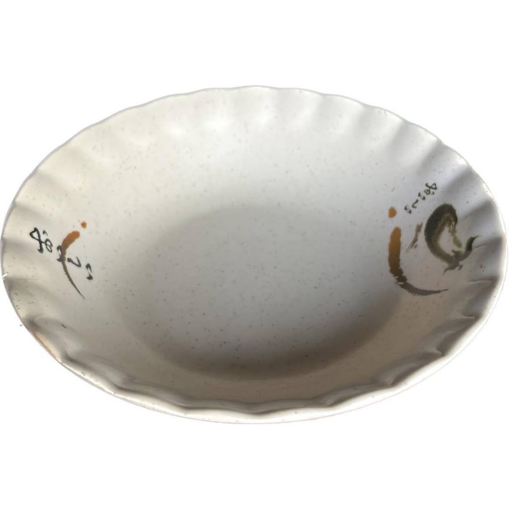 【宏益餐飲設備】花色 美耐皿 盤子 圓盤 防磨 餐盤 碗盤器皿 耐高溫 二手