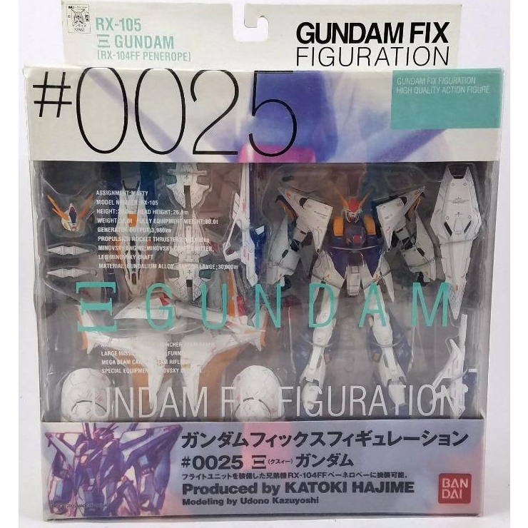 日版 全新絕版 現貨 FIX GFF #0025 RX-105 Ξ 鋼彈 閃光哈薩威 潘妮洛普 萬代 Gundam