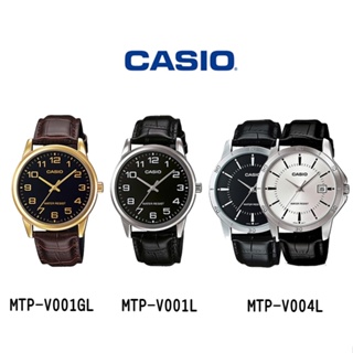 ⏰ACE愛時⏰CASIO 卡西歐 簡約簡潔復古石英腕錶 MTP-V001L V001GL V004L