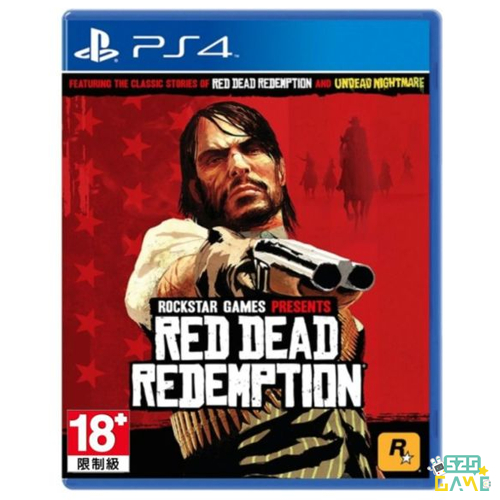 【520game】【全新現貨】【PS4】【Red Dead Redemption】【不死夢魘】【荒野大鏢客】碧血狂殺一代