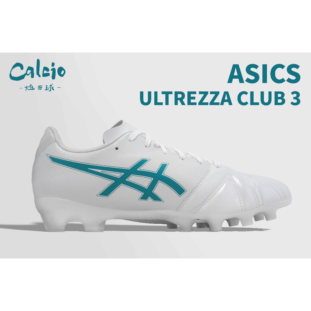 【尬足球】ASICS ULTREZZA CLUB 3 足球鞋 釘鞋 草地 戶外 一般楦 成人 1101A059-100