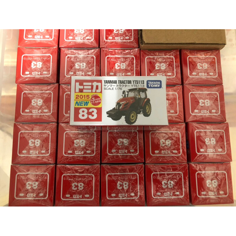 TOMICA 83 新車貼 2015 YANMAR TRACTOR YT5113