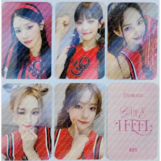 (G)I-DLE TOU2.0官方特典 啦啦隊麵妮娟琦刷 薇娟米妮minnie小娟雨琦舒華小卡