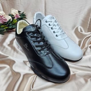 M.M.D SHOES 老船長真皮休閒鞋 氣墊 綁帶休閒鞋 小白鞋 男皮鞋 紅螞蟻