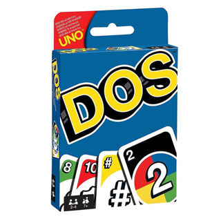 台灣代理 現貨 全新 正版 美泰兒 《DOS》桌遊 MATTEL UNO遊戲卡 美泰兒遊戲卡牌