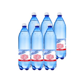 蘿莉塔娜 天然氣泡水 塑膠瓶1000ml (6瓶/箱購)效期2025/06/30【玩饗食庫】LAURETANA