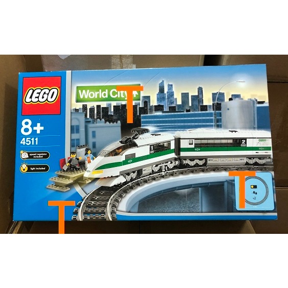 LEGO 樂高 4511 城市系列 9V火車系列