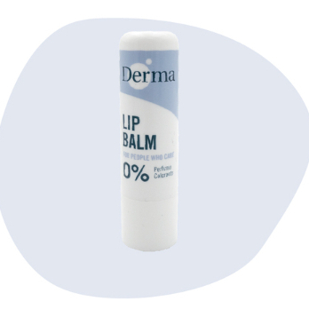 小燭樹植萃護唇膏(兩件組) 4.8g*2 丹麥德瑪derma 修護乾燥雙唇