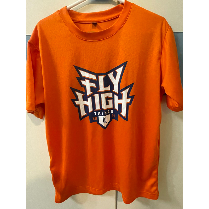 統一獅2021總冠軍賽贈品 Fly High T恤 L號