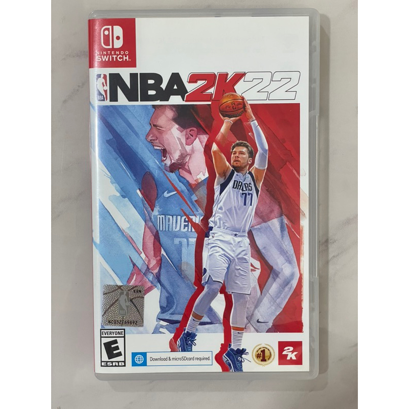 Switch NS NBA 2K22 美國職業籃球 籃球 中文版 (二手近全新）