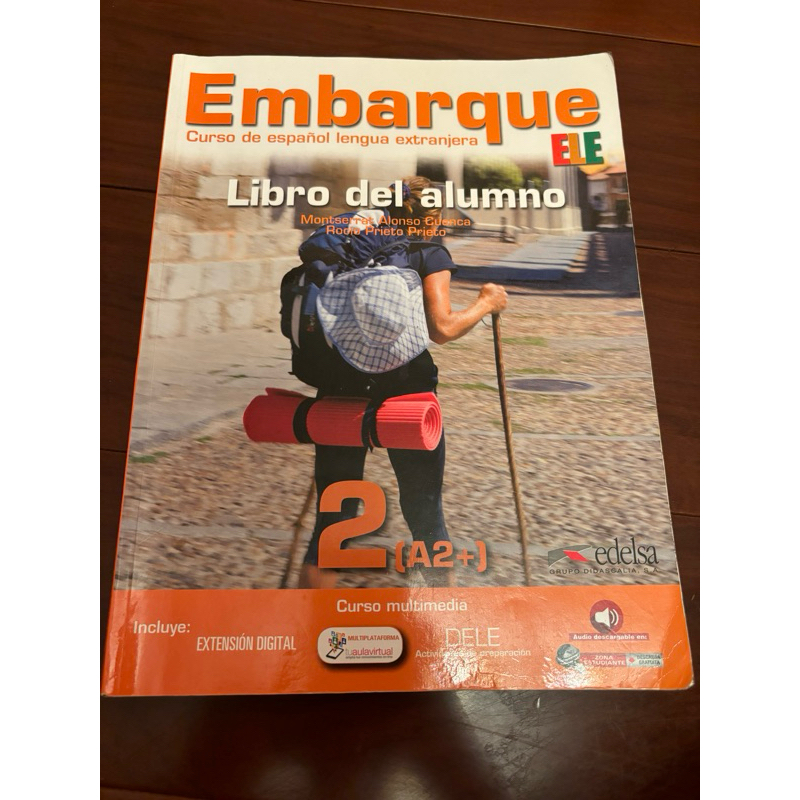 【西班牙文二手】Embarque 1&amp;2, libro del alumno &lt;華通書坊/姆斯&gt;