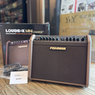【搖滾玩家樂器】全新公司貨免運可分期 Fishman Loudbox Mini Charge LBC500 木吉他音箱