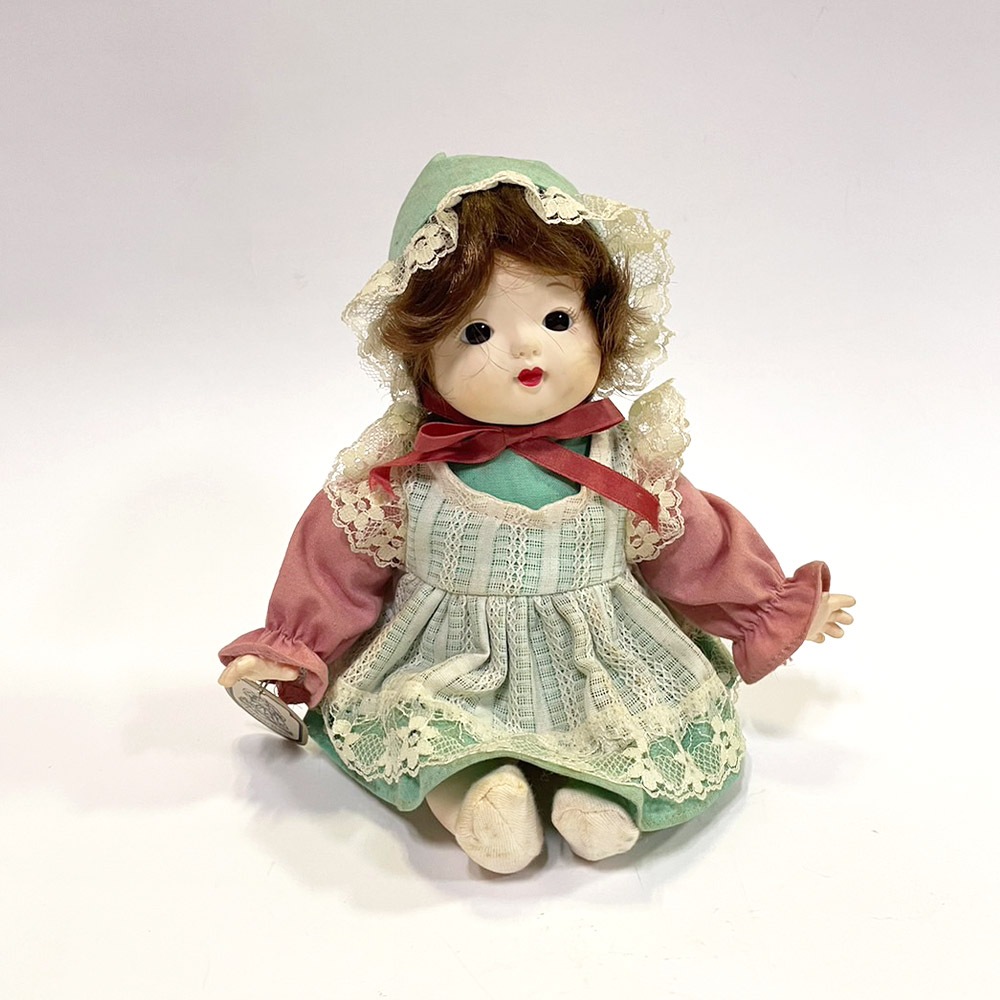 收藏品 復古 Antique Baby 大池玩具 女孩 少女 人偶 布偶 娃娃 陶瓷 昭和 古董 日本