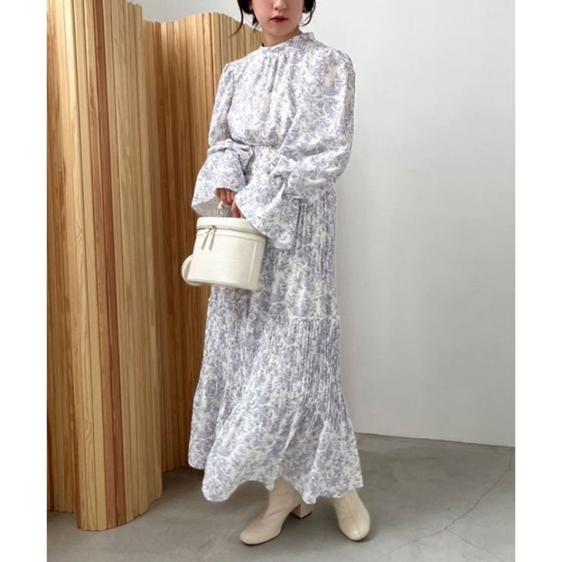 ✨潔西日系✨💛現貨限時特價💛niceclaup家氣質日系女主風長袖飄逸洋裝