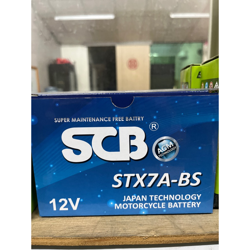 SCB 加水 7號電瓶YTX-7A-BS
