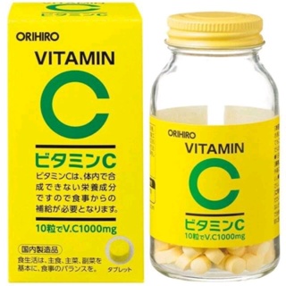 日本 Orihiro維他命C 300粒 日本維生素C咀嚼片 咀嚼糖