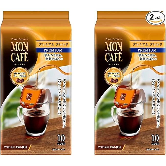 Mon Cafe 高級混合咖啡 10P x 2 [日本直送]