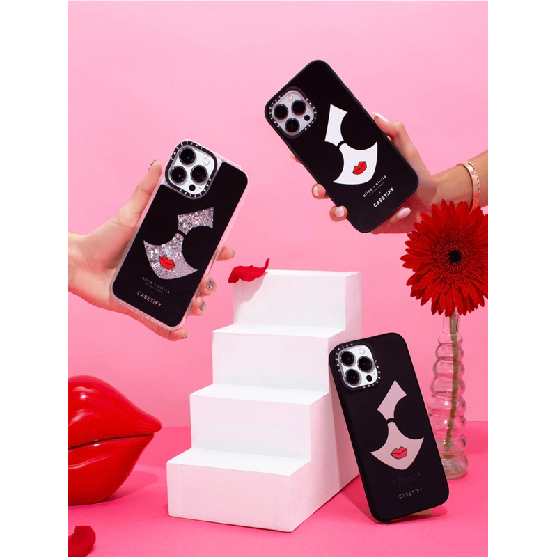 [現貨］Alice+Olivia x Casetify手機殼 iPhone 12/12pro用，二手