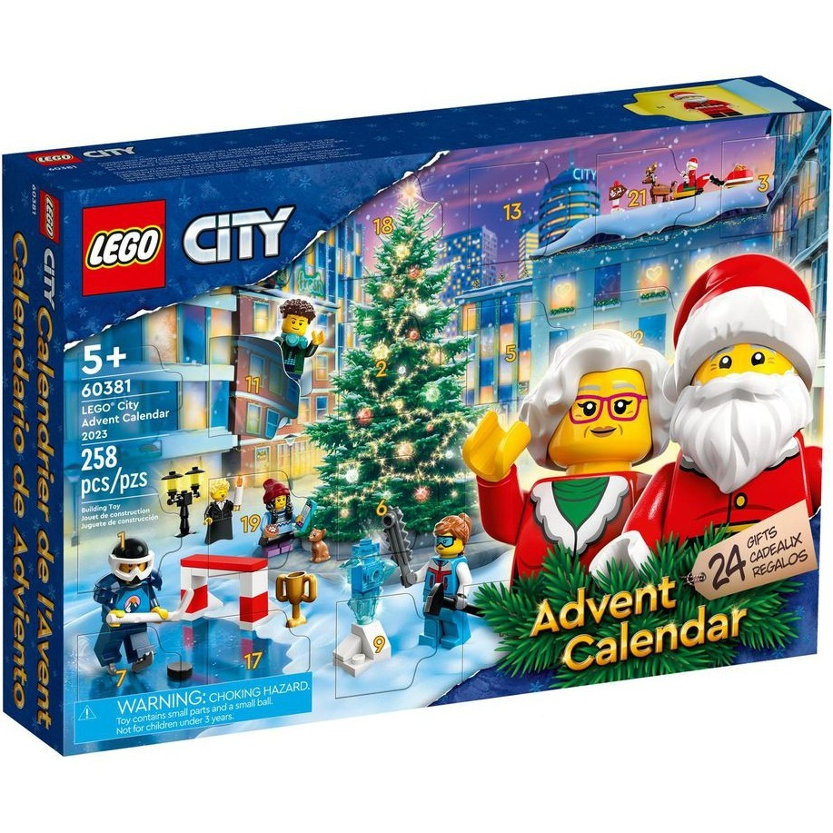 &lt;全新&gt; LEGO 城市City 聖誕倒數月曆 驚喜月曆 Advent Calendar 2023 60381 &lt;全新&gt;