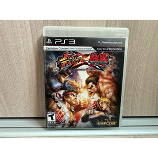 PS3 快打旋風 鐵拳 Street Fighter X Tekken 美版