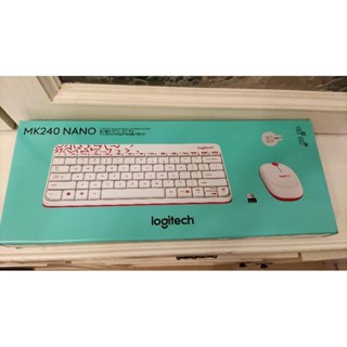 logitech 羅技 無線 鍵盤 滑鼠 MK240 NANO