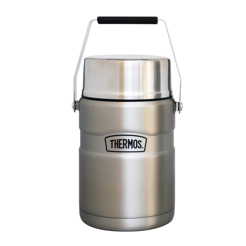 【膳魔師 THERMOS】1.39L不銹鋼可提式食物保溫罐(SP-2301)