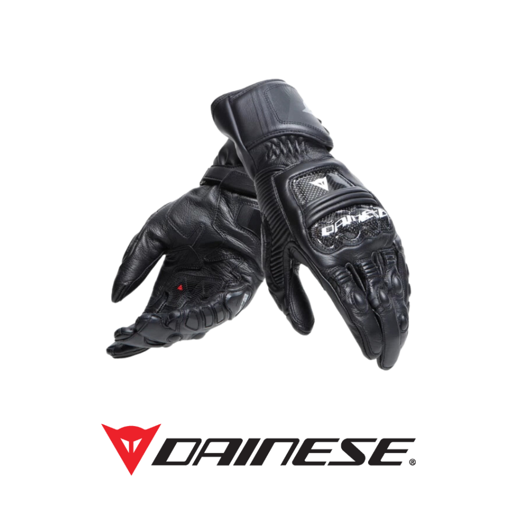 DAINESE DRUID 4 GLOVES 黑黑灰 長手套 皮手套