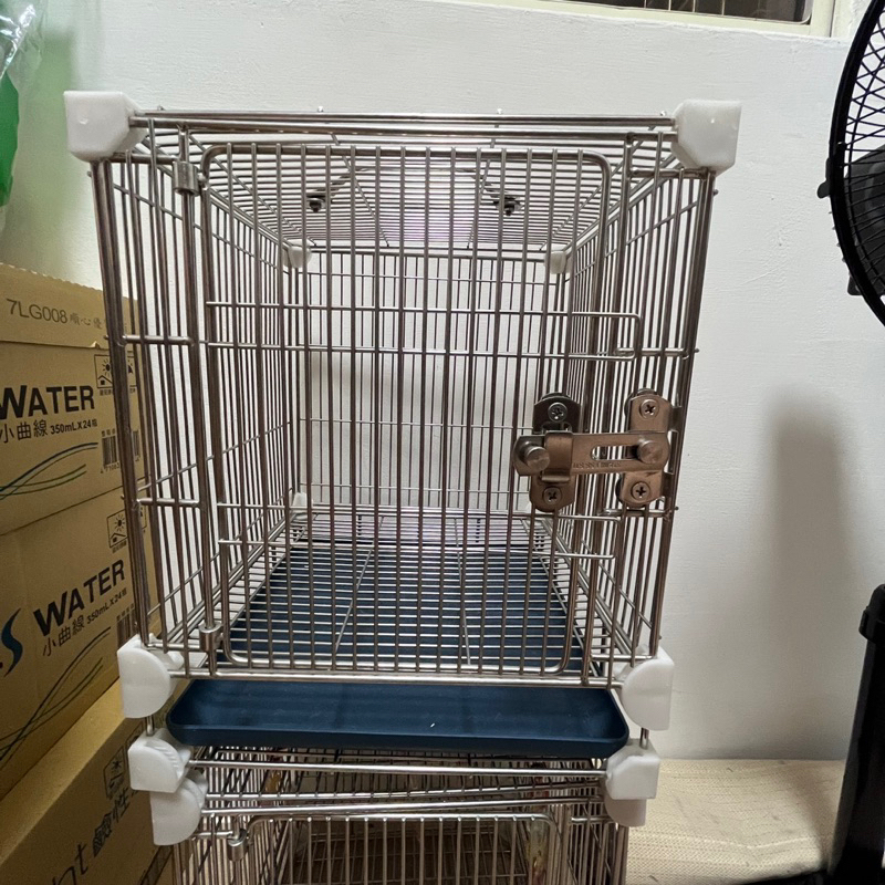 免運費，二手蜜袋鼯外出白鐵籠，使用沒幾次。