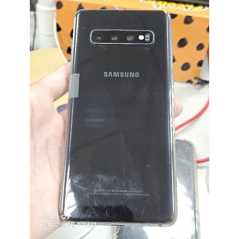 Samsung 三星 Galaxy S10 SM-G973F 128G 絢光黑 零件機