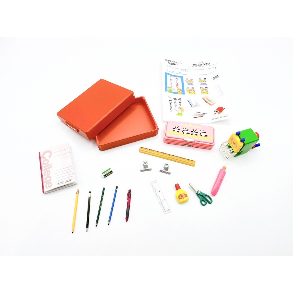 (散件) 食玩 盒玩 rement re-ment 文房具 文具 鉛筆 絕版 削鉛筆機  盒玩