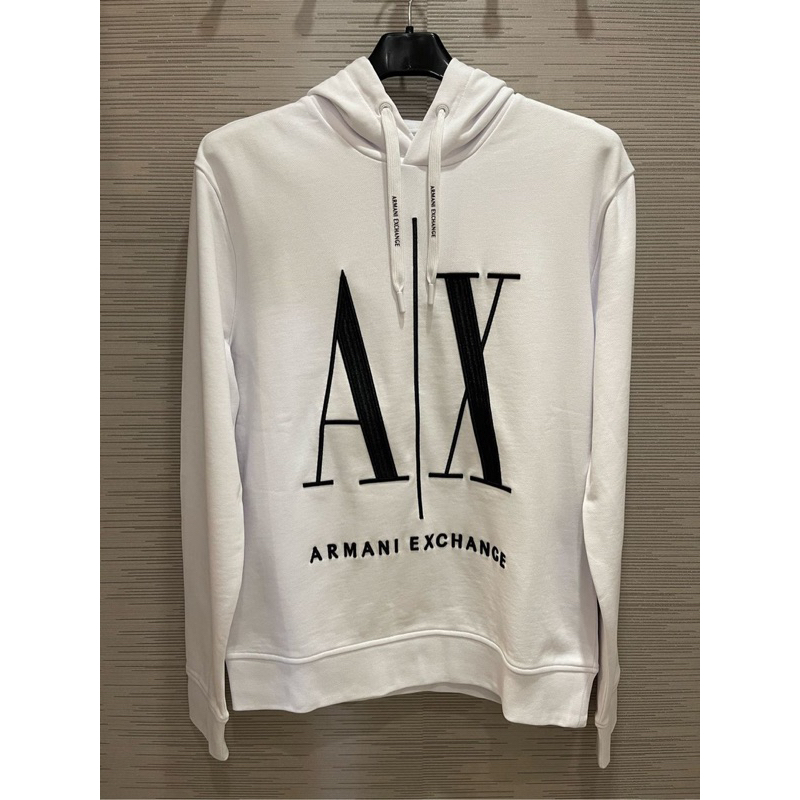 《 KAIS_精品 》 Armani Exchange 亞曼尼 AX 刺繡 衛衣 連帽 帽T 現貨 S~M