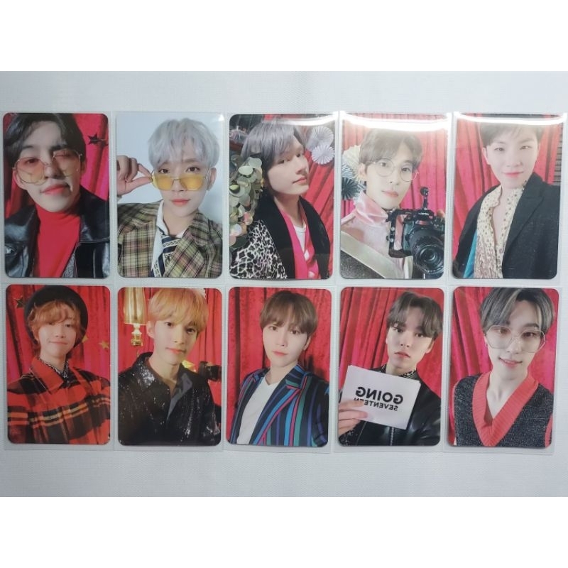 [SEVENTEEN] GOING雜誌Vol.1 黑版小卡