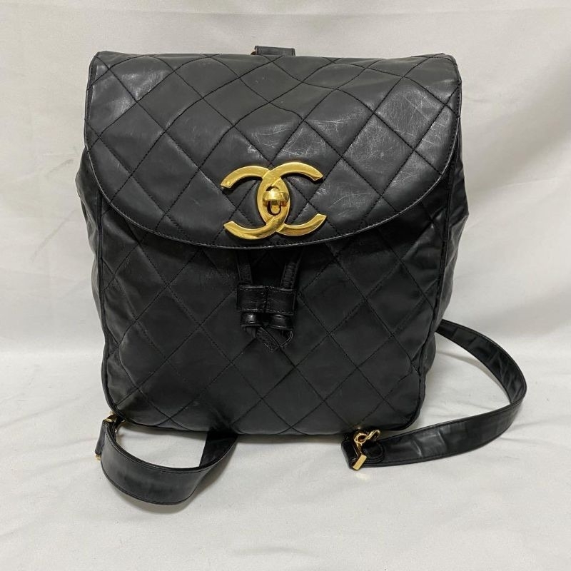 東京二手正品chanel vintage 後背包