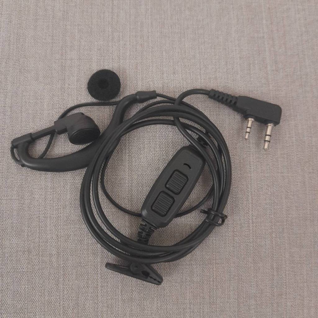 雙PTT K頭耳機 適用於寶鋒UV-82 UV82L UV-89等對講機 寶峰
