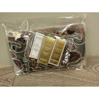 Sisley 精華組合 送化妝包 前導水精華/抗皺活膚精華/夜間奇蹟眼部精萃/夜間奇蹟逆時精質霜