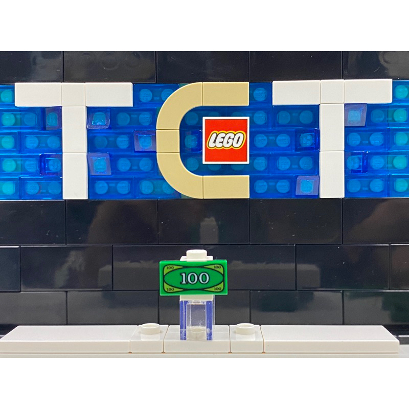 【TCT】LEGO 樂高 綠色 鈔票 美金 百元 印刷 1x2 3069bpx7 Cash 4295260