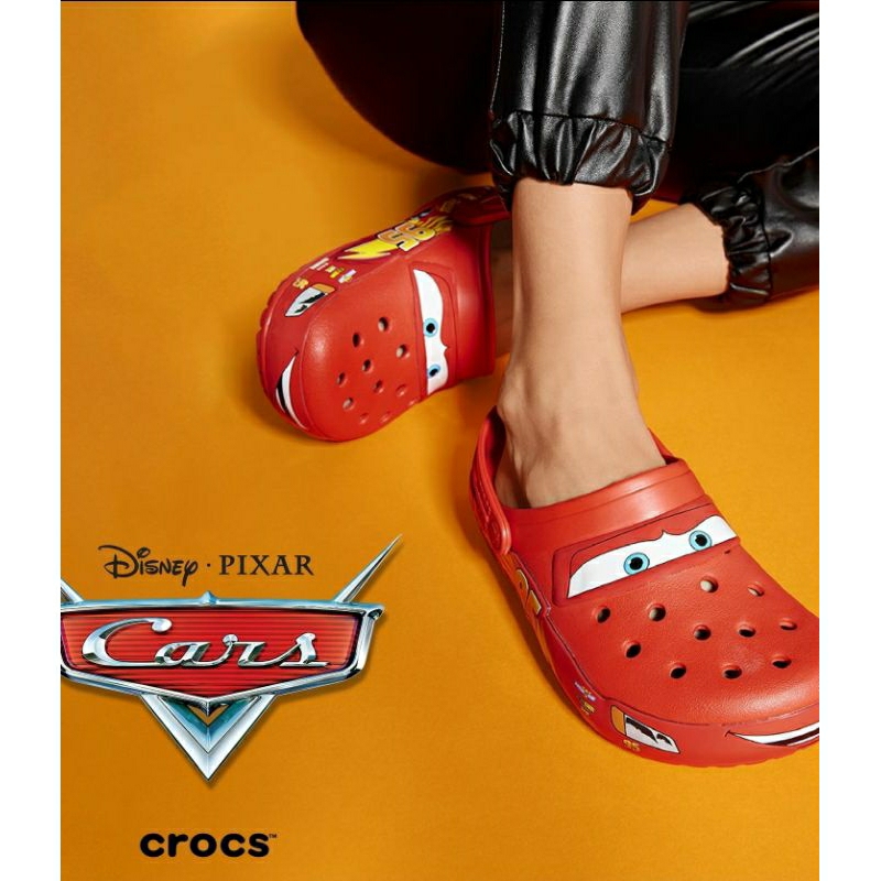 KiKi美國代購🌼你就是速度🚘 Crocs 閃電麥坤 洞洞鞋 懶人鞋 汽車總動員 cars 皮克斯 Mcqueen