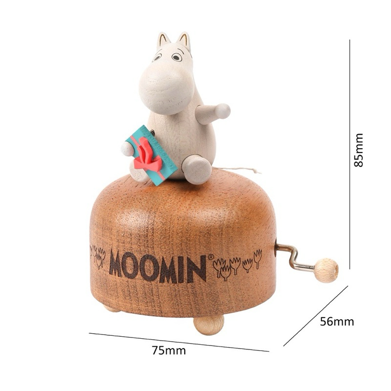 知音文創 moomin 手搖音樂鈴