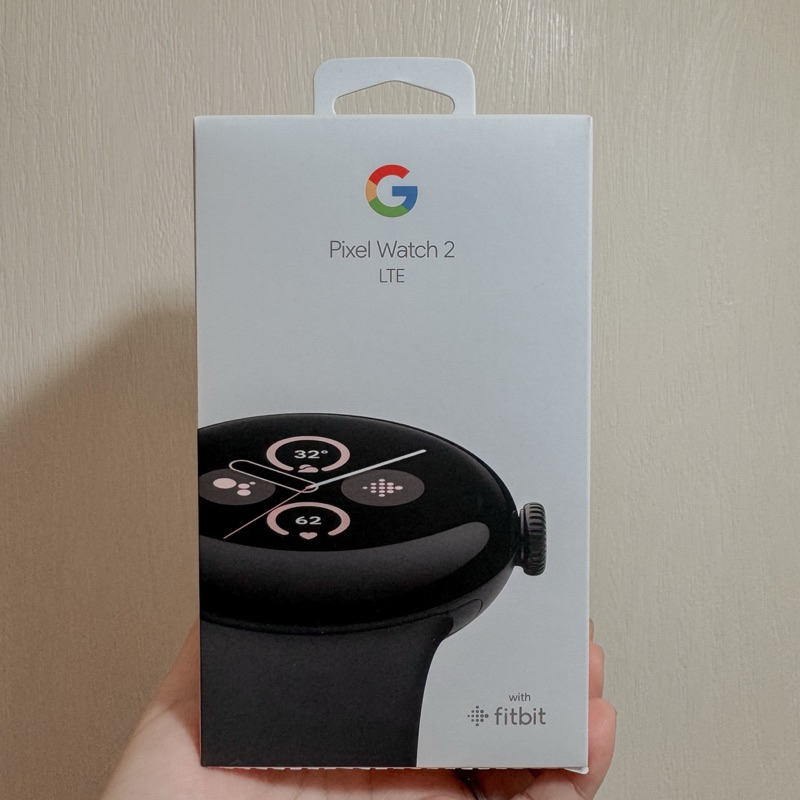 [全新未拆/免運] Google Pixel Watch 2 LTE版(霧黑色錶殼/曜石黑錶帶)