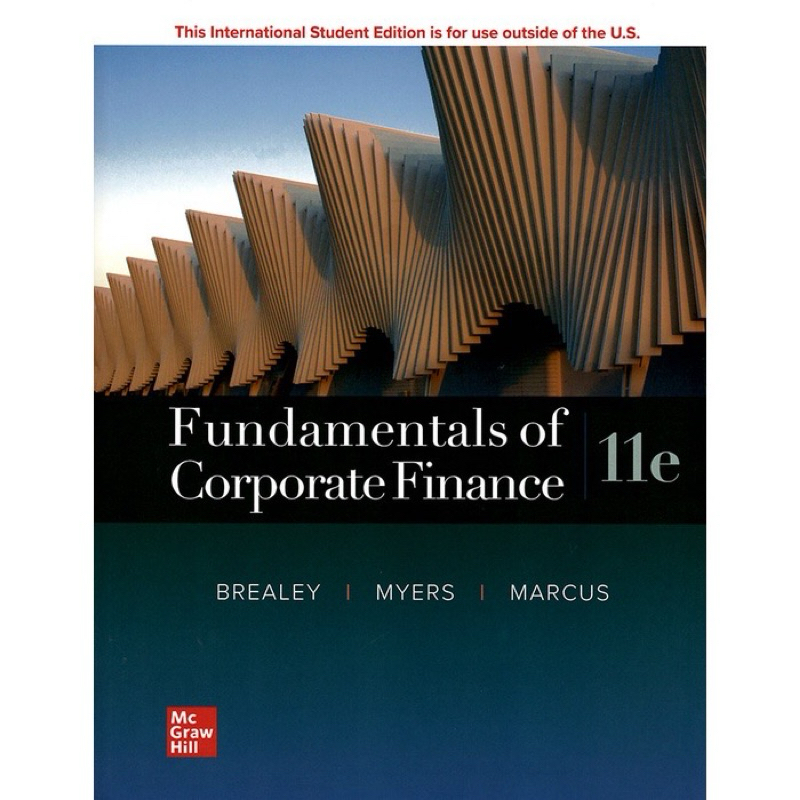 【現貨】Fundamentals of Corporate Finance 財務管理 11版 11/e Brealey