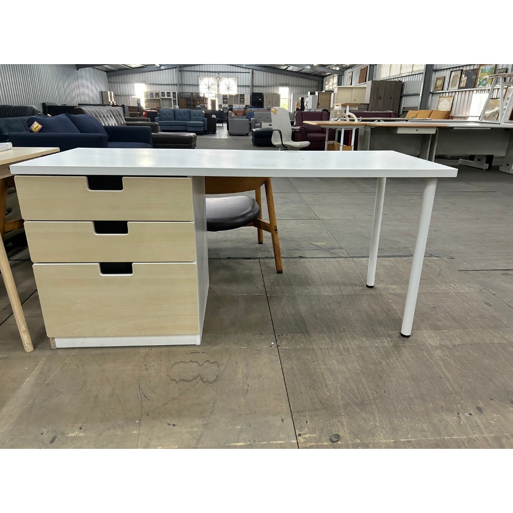 二手家具全省估價(集穎/全新二手家具)--IKEA 書桌LAGKAPTEN / ADILS /NORDLI工作桌 D-2