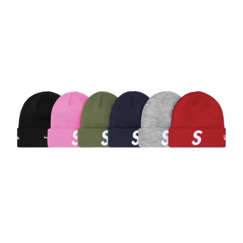 [現貨] SUPREME FW23 New Era® S Logo Beanie 毛帽
