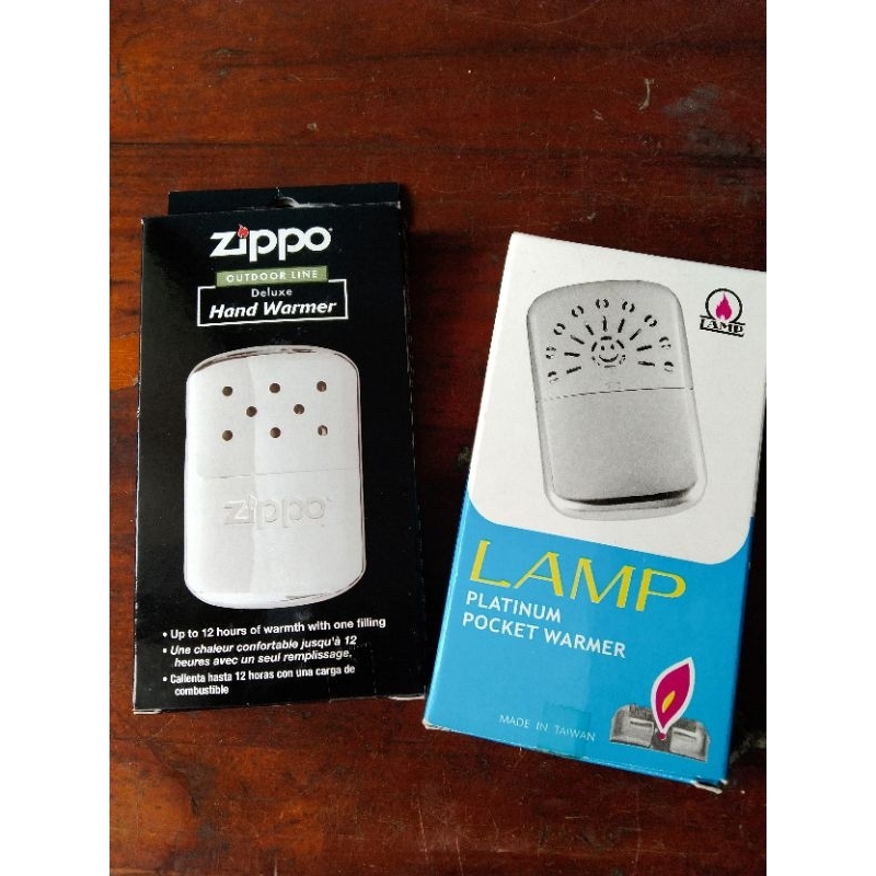 ZIPPO美版白金懷爐盒裝新品+LAMP微笑白金懷爐盒裝新品