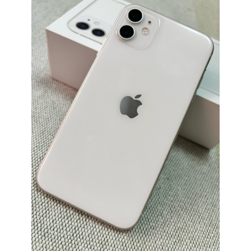 螢幕破損 Apple蘋果iPhone 11 / 128GB / 6.1吋 白色空機 - 不議價